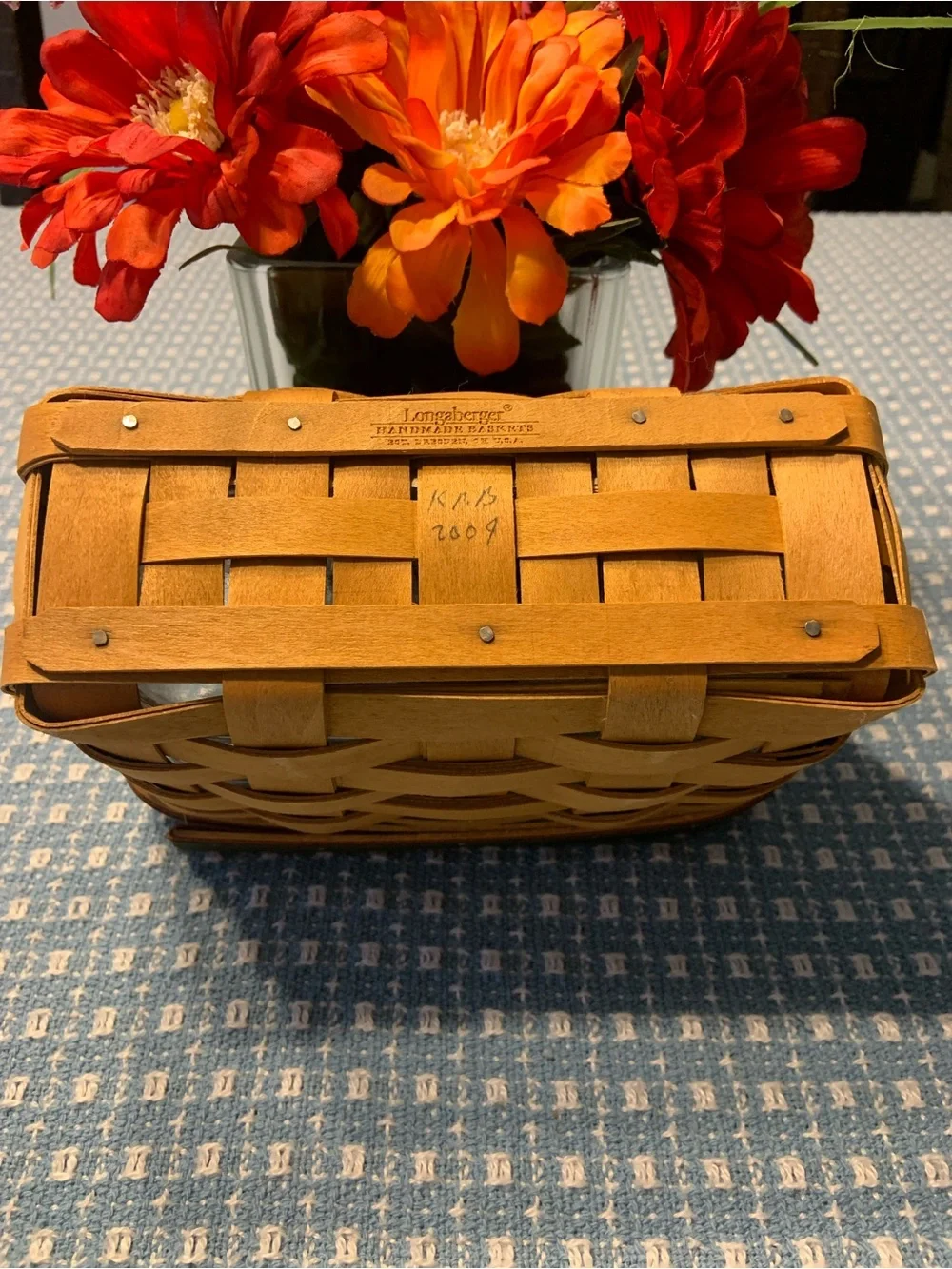 Longaberger Holiday Helper Basket 2004
